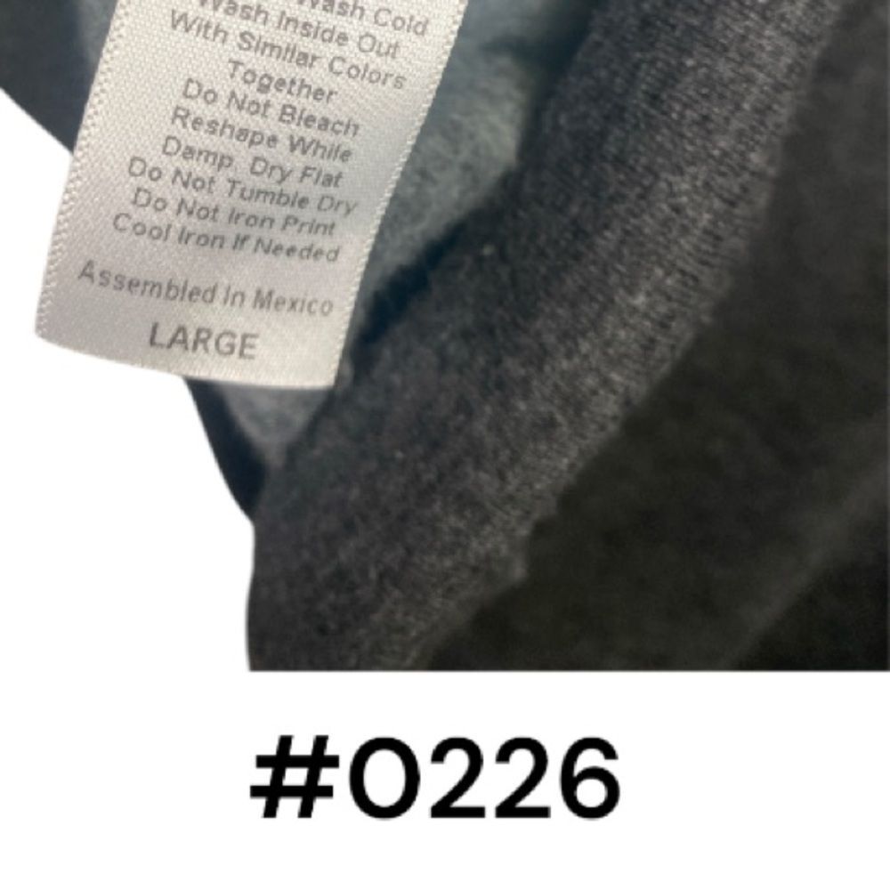 PST dark grey Pre Party soft pullover sweatshirt / Large - Picture 7 of 7